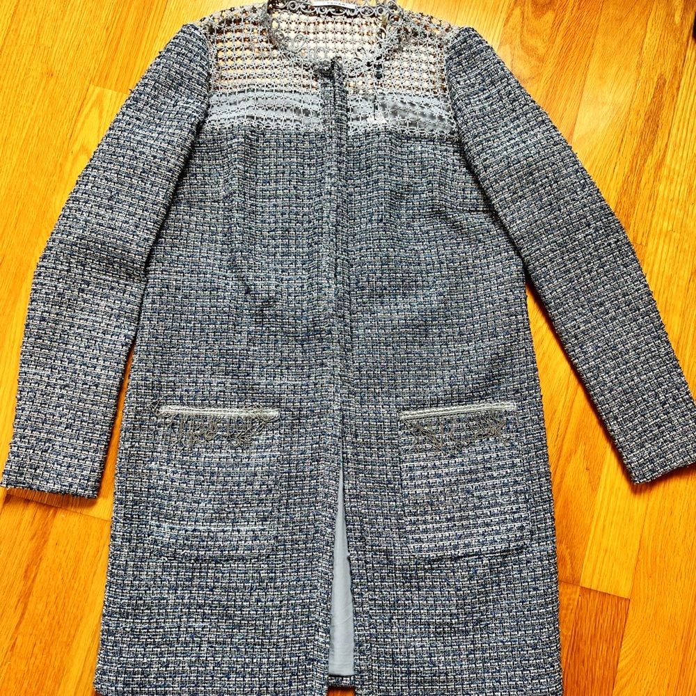 T Tahari Duster Coat Jacket NWT